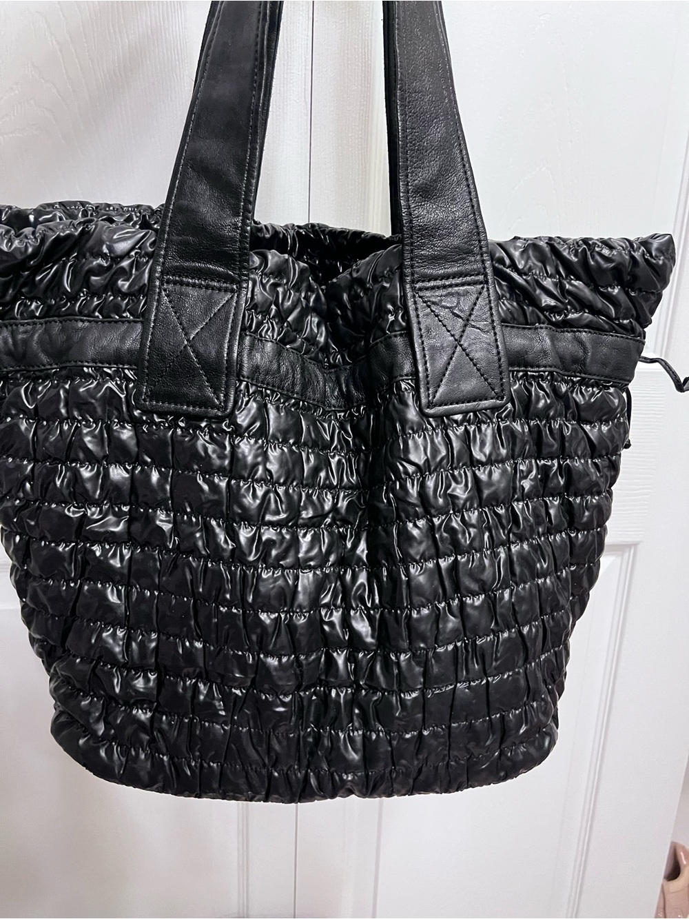 Kooba black leather Quilted Tote Bag - Women
